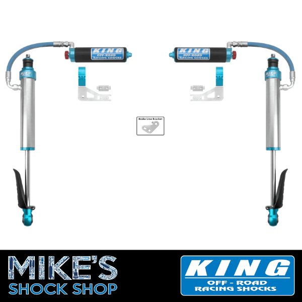 King 2.5 Rear Shocks Prado 250/GX550 1.5" Lift - Mike's Shock Shop