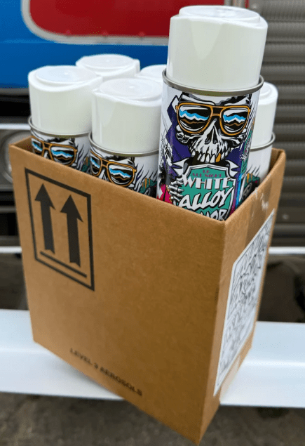 Alloy Armor NON Weldable Paint – UP ALL NIGHT WHITE (6 PACK) - Mike's Shock Shop