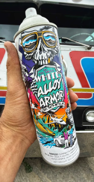 Alloy Armor NON Weldable Paint – UP ALL NIGHT WHITE (6 PACK) - Mike's Shock Shop