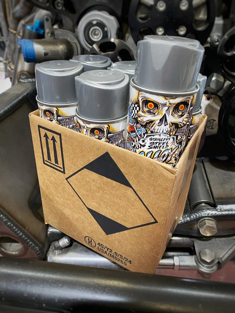 Alloy Armor Weldable Paint – Stainless Steel Shield (6 Pack) - Mike's Shock Shop