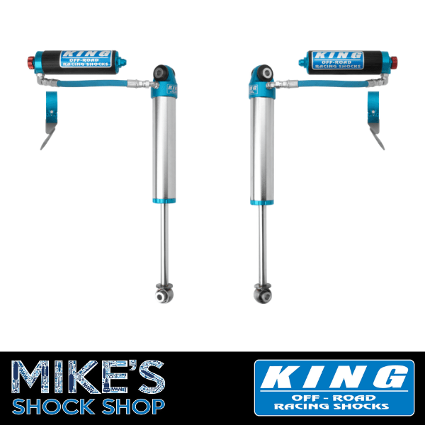 King 2.5" Diam Remote Res with Adjuster Front Shocks suits INEOS Grenadier with 2" Lift - Mike's Shock Shop
