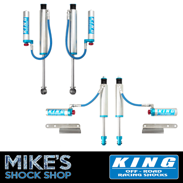 King 2.5 OEM Performance Kit Toyota LC 100 2" Lift - Mike's Shock Shop