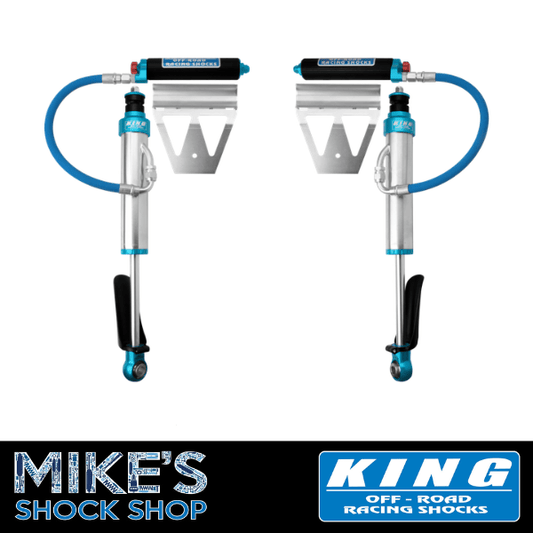 King 2.5 Rear Shocks Toyota LC 200 2" Lift - Mike's Shock Shop