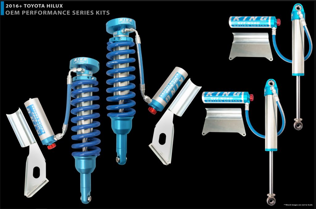 Toyota Hilux Kings 2.5 Remote Res. Shocks Mike's Shock Shop