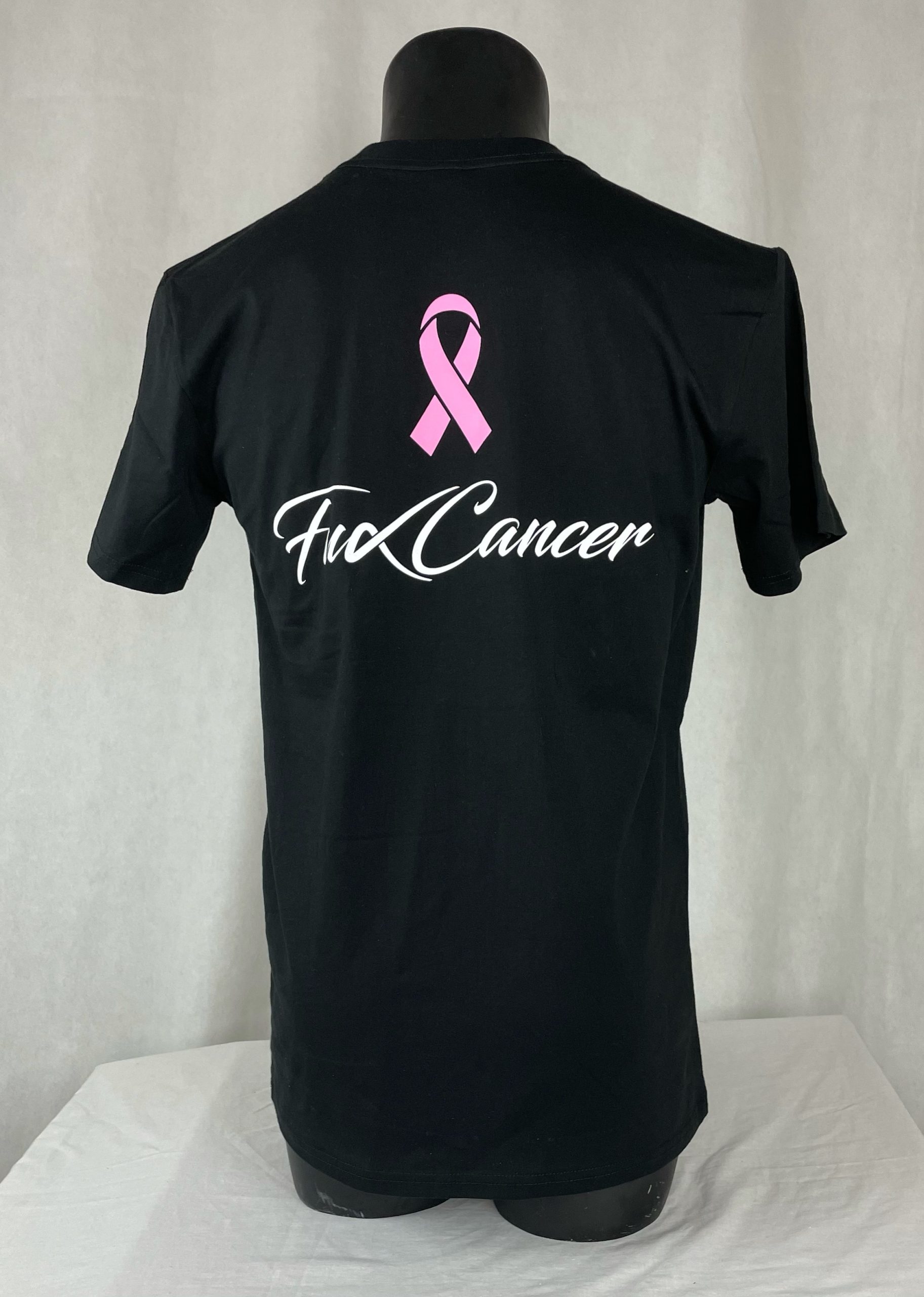 F#k Cancer T-Shirt Rear